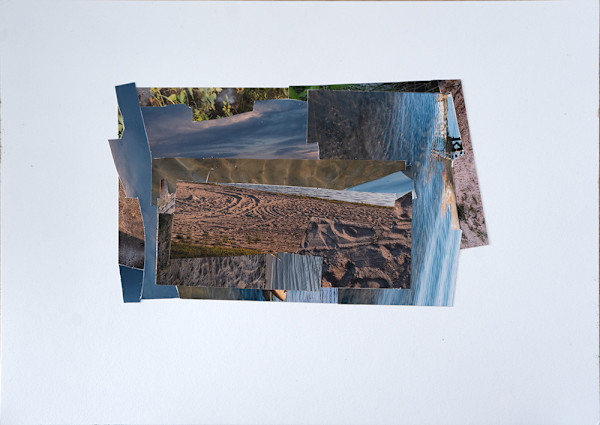 Motions Stilled, Irregular Sand Drawing Collage by Brooke Lanier, Image 1.