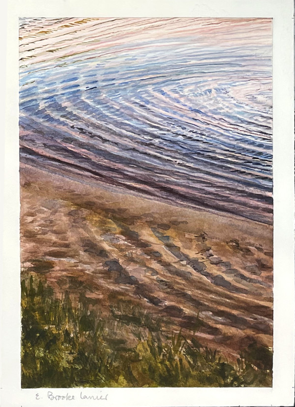 Motions Stilled, Sand and Waves by Brooke Lanier