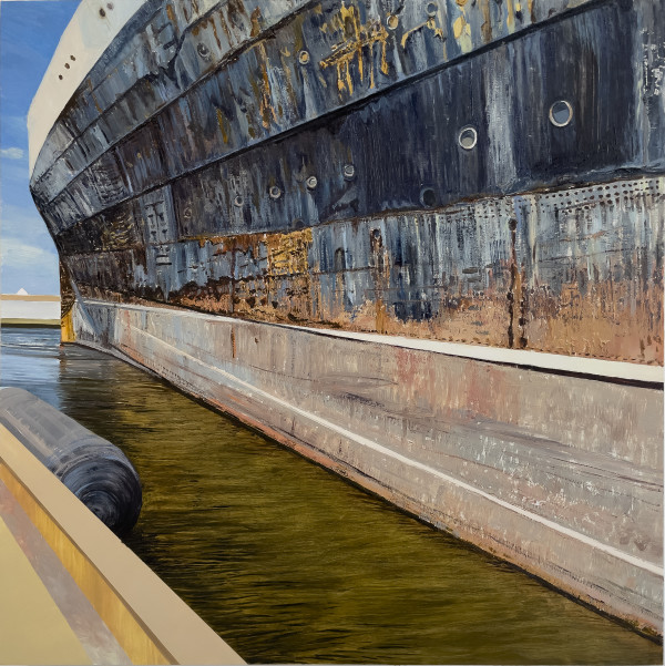 SS United Port Bow Curve 2 by Brooke Lanier