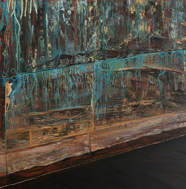 Starboard Patina Square by Brooke Lanier, Image 2.