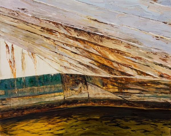 Starboard Transom, Summer Afternoon by Brooke Lanier