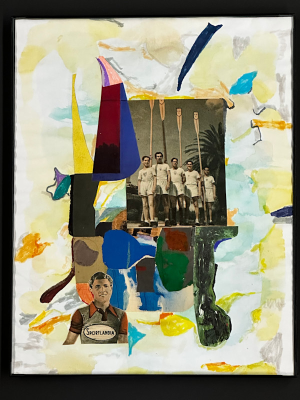 Oarsmen (Sportslandia) by Dan Cameron