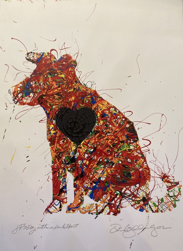 J.P.'s Dog with a dark Heart by David Gilhooly