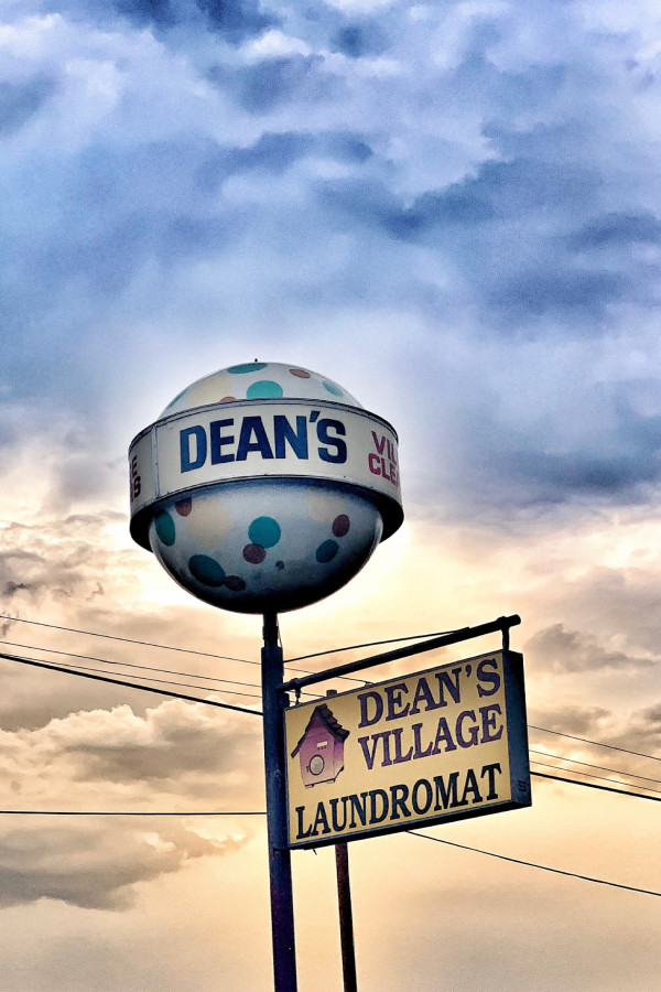 Dean's Village Laundromat by Kristine Peashock