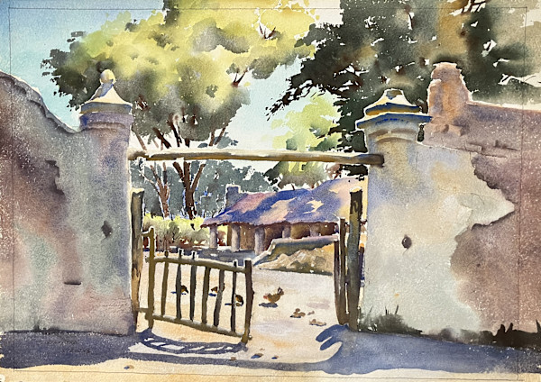 Farm in Mexico by Stanford Stevens