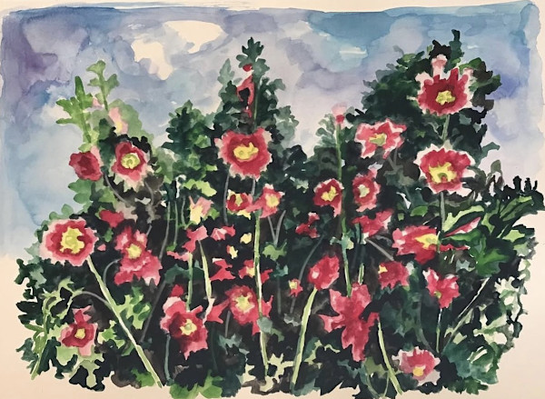 Flowers on a Sunday by Sheila Miles