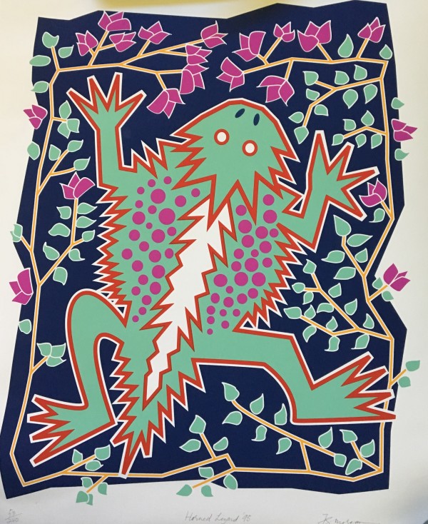 Horned Lizard by Francis J Morgan