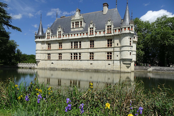 Chateau d’Azay-le-Rideau, Frace by William (Bill) Abraham