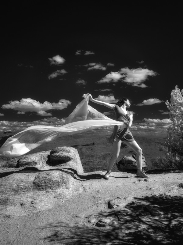 from Dancing at Windy Point series - Gabi 105 by Larry Hanelin