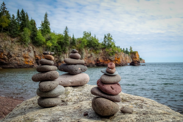 Nature’s Balance: Tettegouche State Park, MN by Marianne Leis