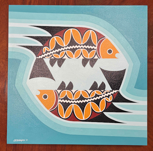 Mimbres Fish Invention by Wes Jernigan, Image 1.
