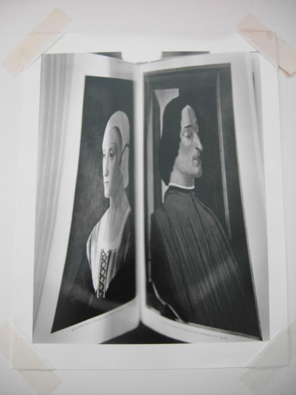 Book: Portraits by Ghirlandaio and Botticelli by Abelardo Morell