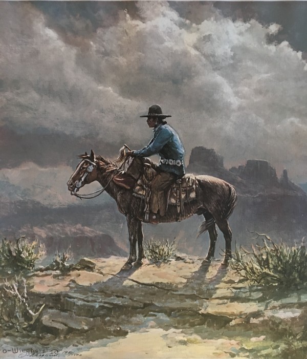 The Navajo by Olaf Wieghorst