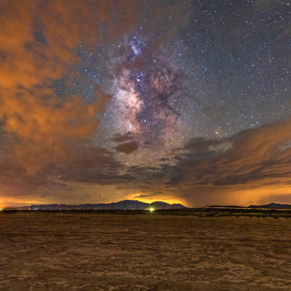 Milky Way on the Wilcox Playa by Rhonda Royse