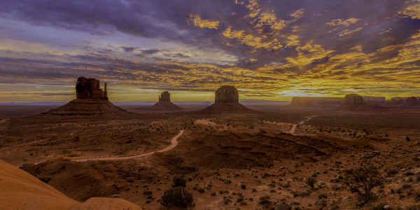 Monument Valley Morning by Rhonda Royse