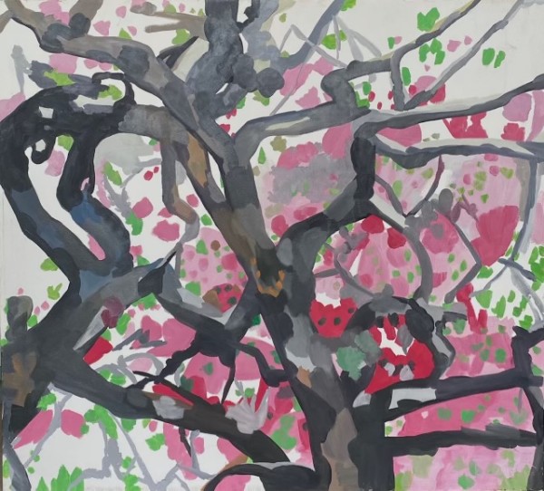 Tree with Blossoms by Sheila Miles