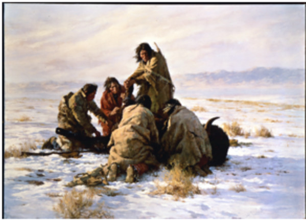 The Last Buffalo by Howard Terpning