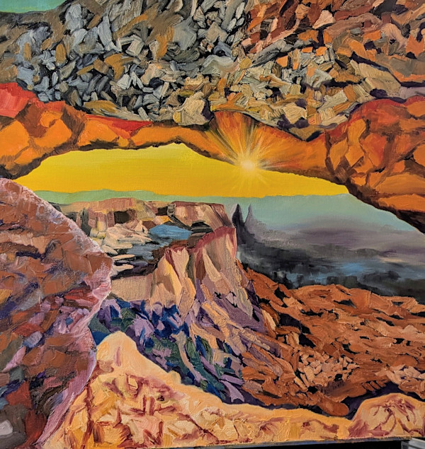 Rock Arch by Evelyn Snyder