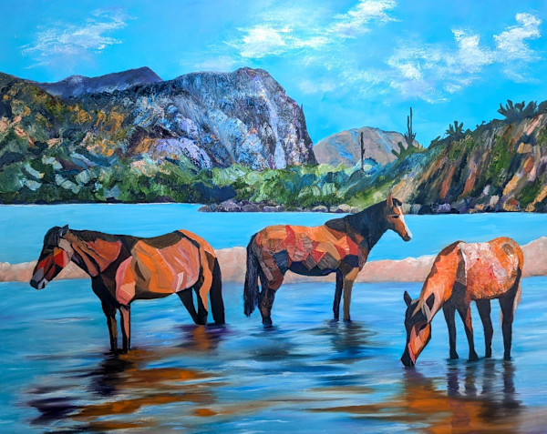 Saguaro Lake by Evelyn Snyder
