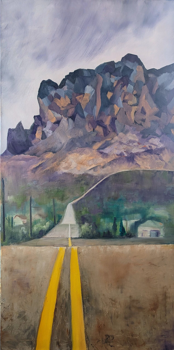 South Desert Highway by Evelyn Snyder