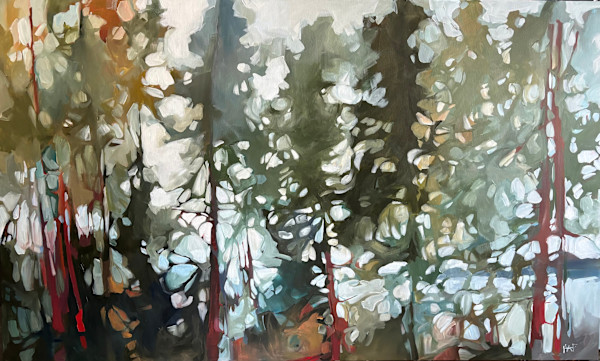 Fading through the leaves by Holly Ann Friesen, Image 1.