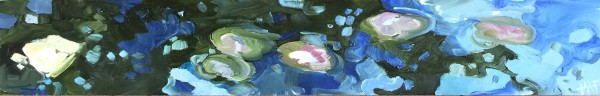Waterlilies in the Park 3 by Holly Ann Friesen