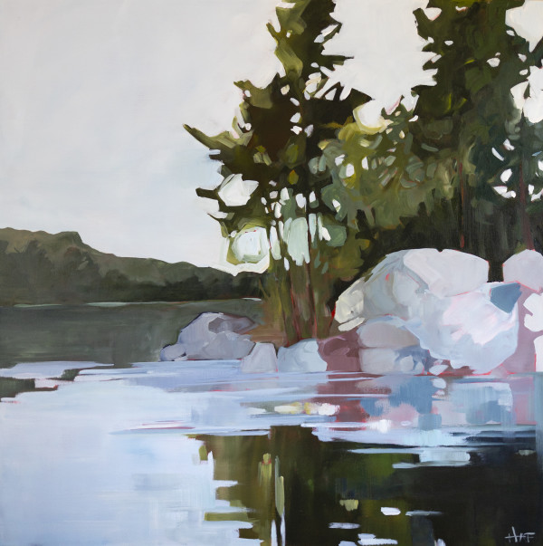 Lake Pastels by Holly Ann Friesen