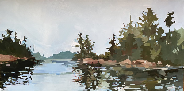 down the lake by Holly Ann Friesen