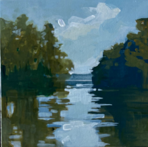 Lake Study by Holly Ann Friesen, Image 1.