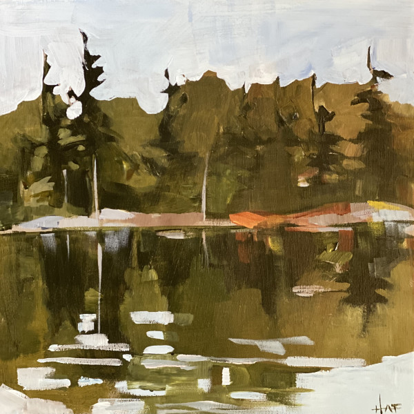 Morning Paddle 2 by Holly Ann Friesen