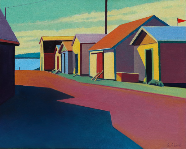 "Fisherman"s Row" by Susan Abbott