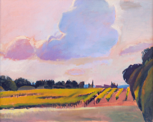 "Evening Cloud, Provence" by Susan Abbott