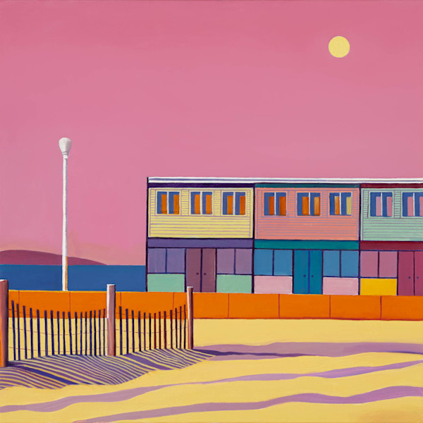"Pink Beach Day" by Susan Abbott