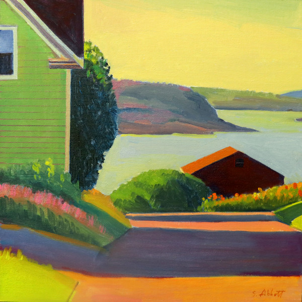 "Late Shadows in Lubec" by Susan Abbott