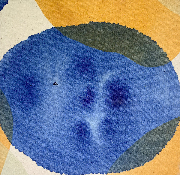 Indigo Yellow Ochre III by Margaret Fronimos