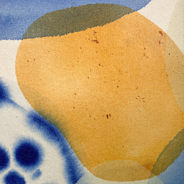 Indigo Yellow Ochre IV by Margaret Fronimos