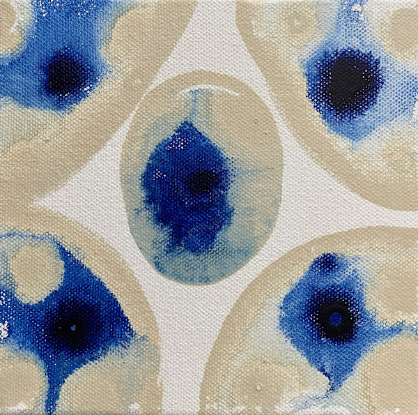 Indigo XV by Margaret Fronimos