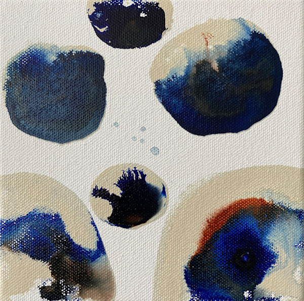 Indigo XVII by Margaret Fronimos