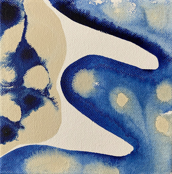 Indigo IX by Margaret Fronimos