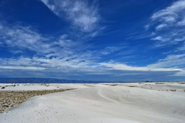 White Sands, Blue Skies by Janine Rauscher
