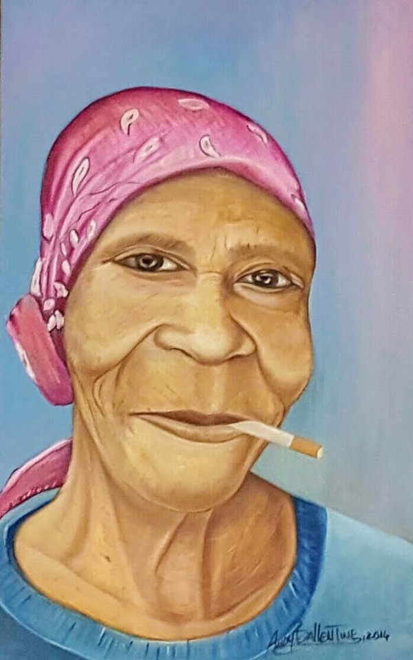 Grandma Smoking