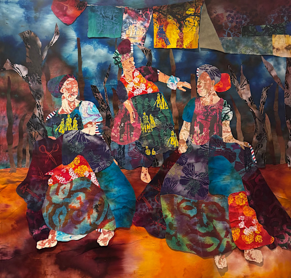 The Quilting Bee (Steppin to the Cabin) by Zsudayka Nzinga