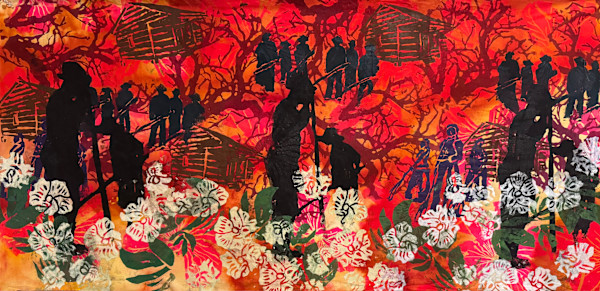 Orange Moon Cotton Root Bark by Zsudayka Nzinga