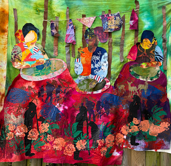 Quilt Ladies by Zsudayka Nzinga