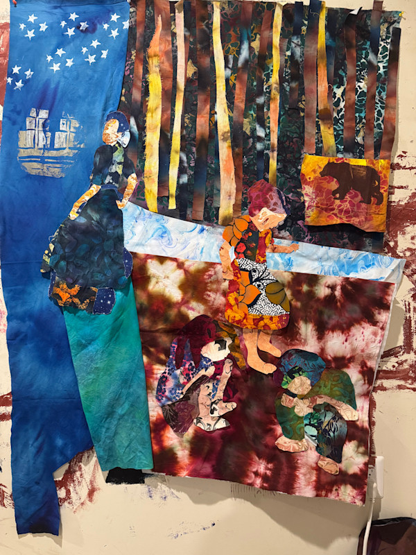 Freedom Ship by Zsudayka Nzinga, Image 1.