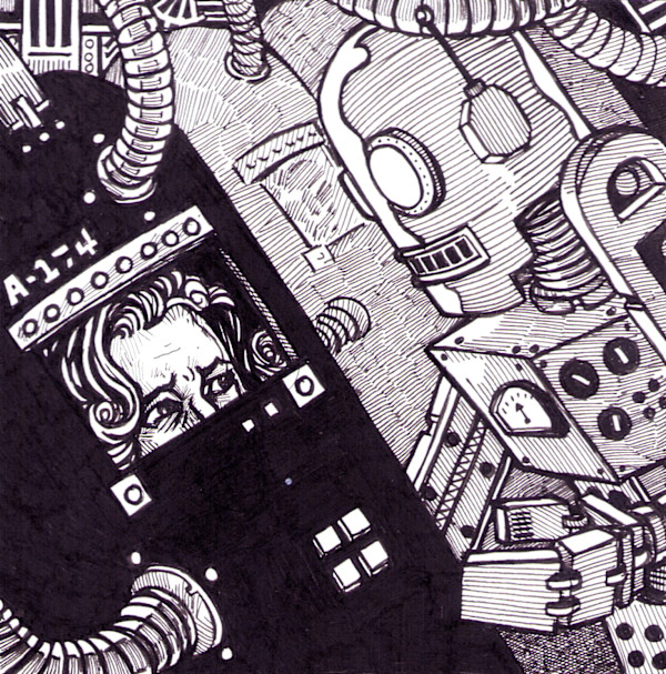 Space and Beyond: The Robot Collectors by Robert Bean, Image 1.