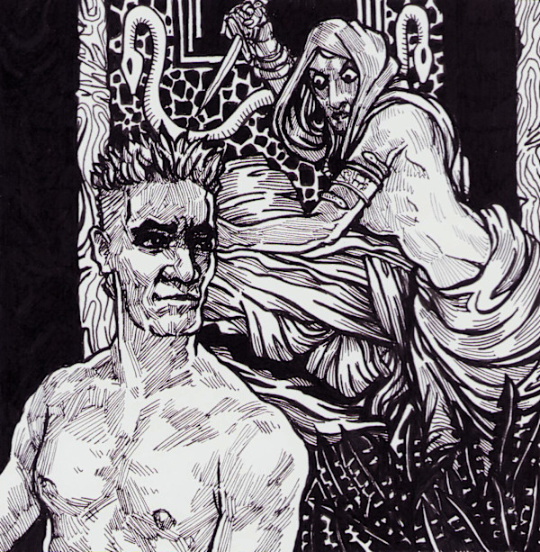 Sword & Sorcery: The Snake Cult by Robert Bean, Image 1.