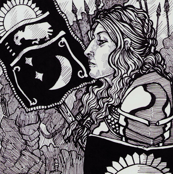 Sword & Sorcery: Myrwellen's Triumph by Robert Bean, Image 1.