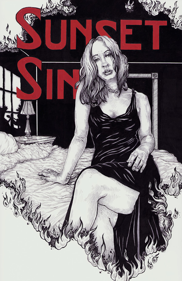Femme Fatale: Sunset Sin by Robert Bean, Image 1.