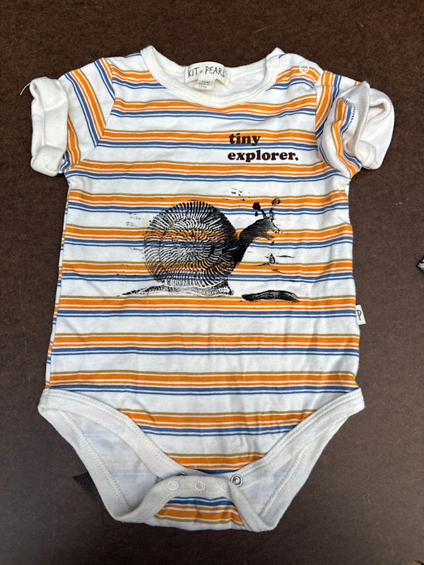 Drippy Snail Print Example by Stefanie Spivak-Birndorf